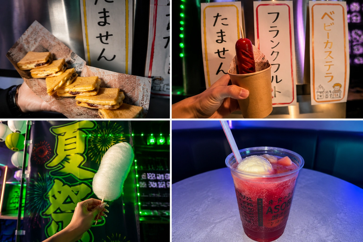 ASOBIBARの屋台フード